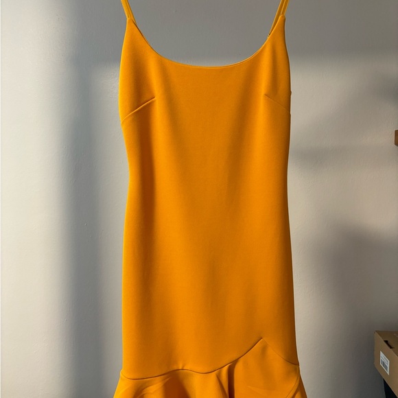 Selfie Leslie Yellow Ruffle Dress - Picture 3 of 4